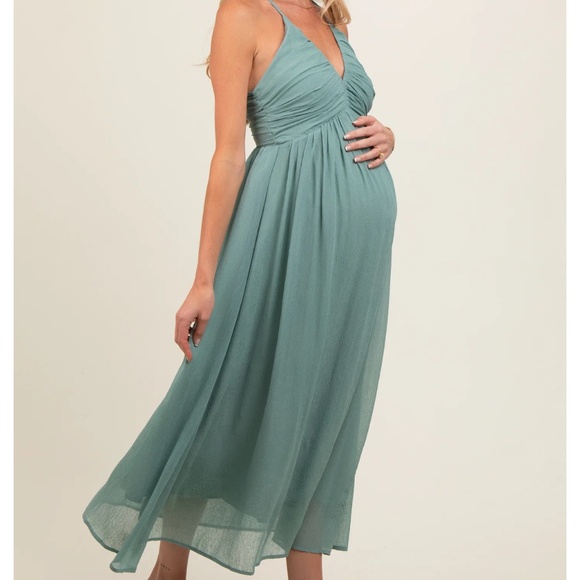 BNWT Lrg Pink Blush Maternity Dress - Picture 2 of 4